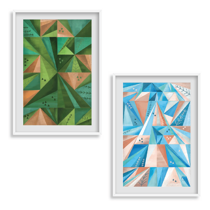 Bagh Chal digital art prints 🌱🏔️