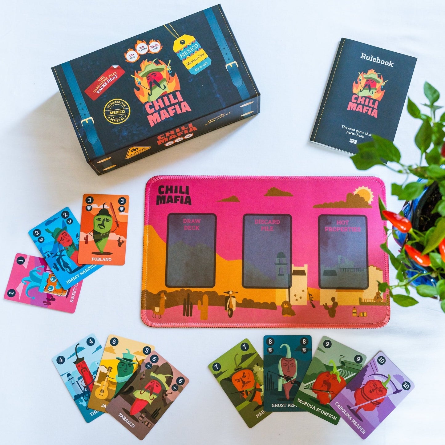 Chili Mafia base game & playmat