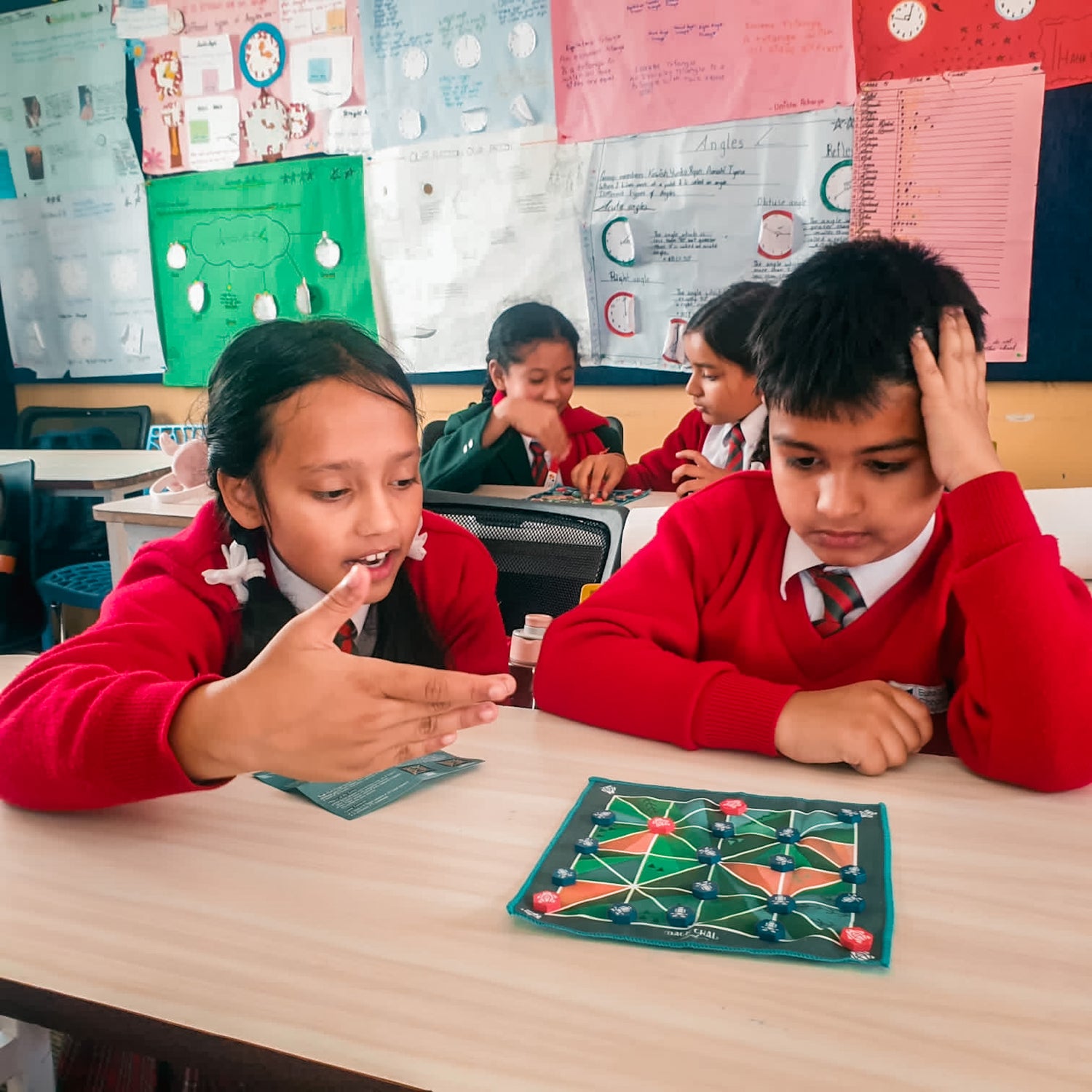 Bagh Chal played in primary school, Nepal