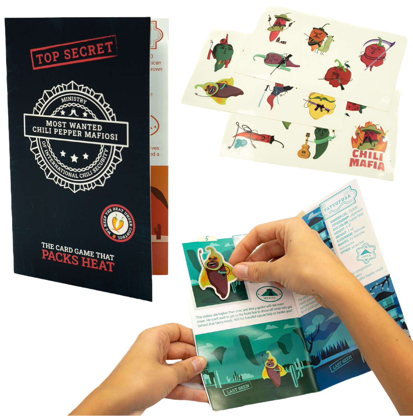 Chili Mafia sticker album