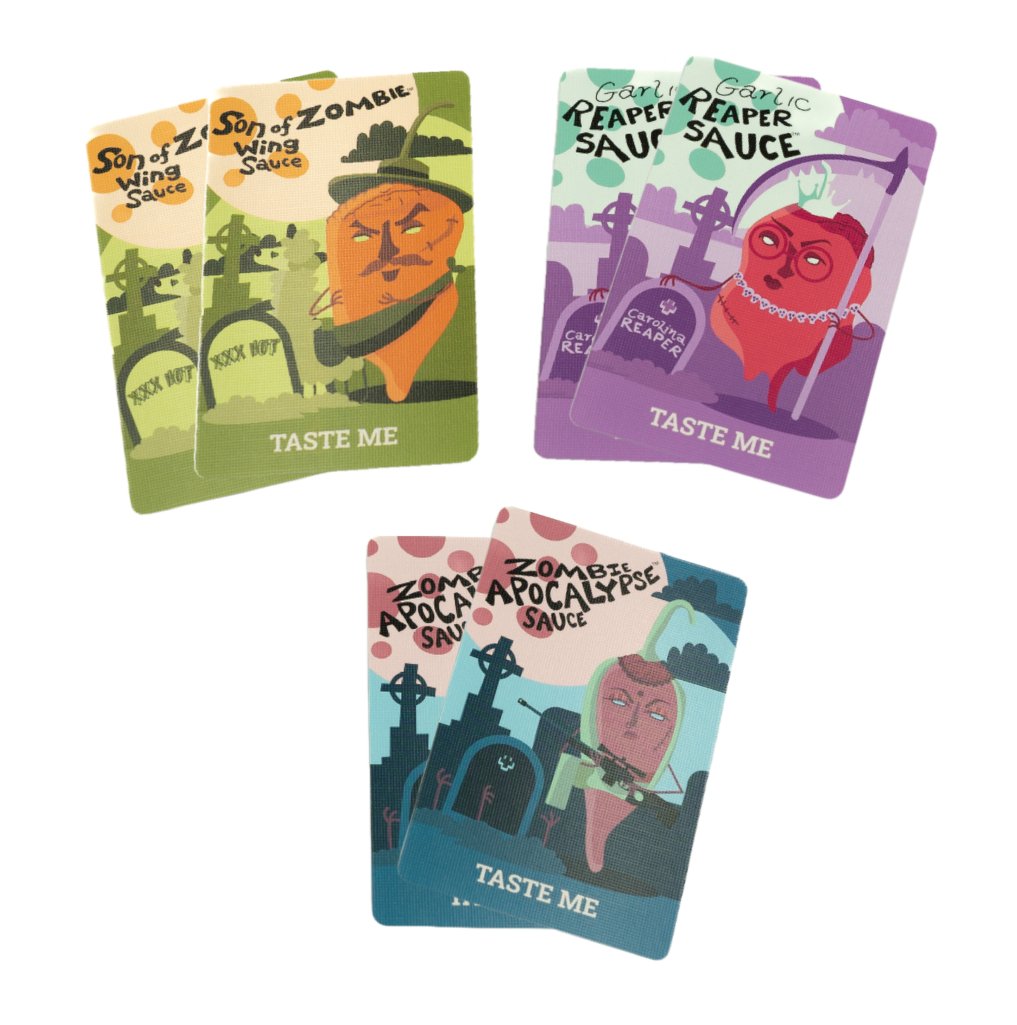 'Taste me' Action card promo pack